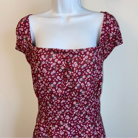 Timeless London Aaliyah Dress Retro Floral Pinup With Pockets US Size 16 NEW - Picture 11 of 15